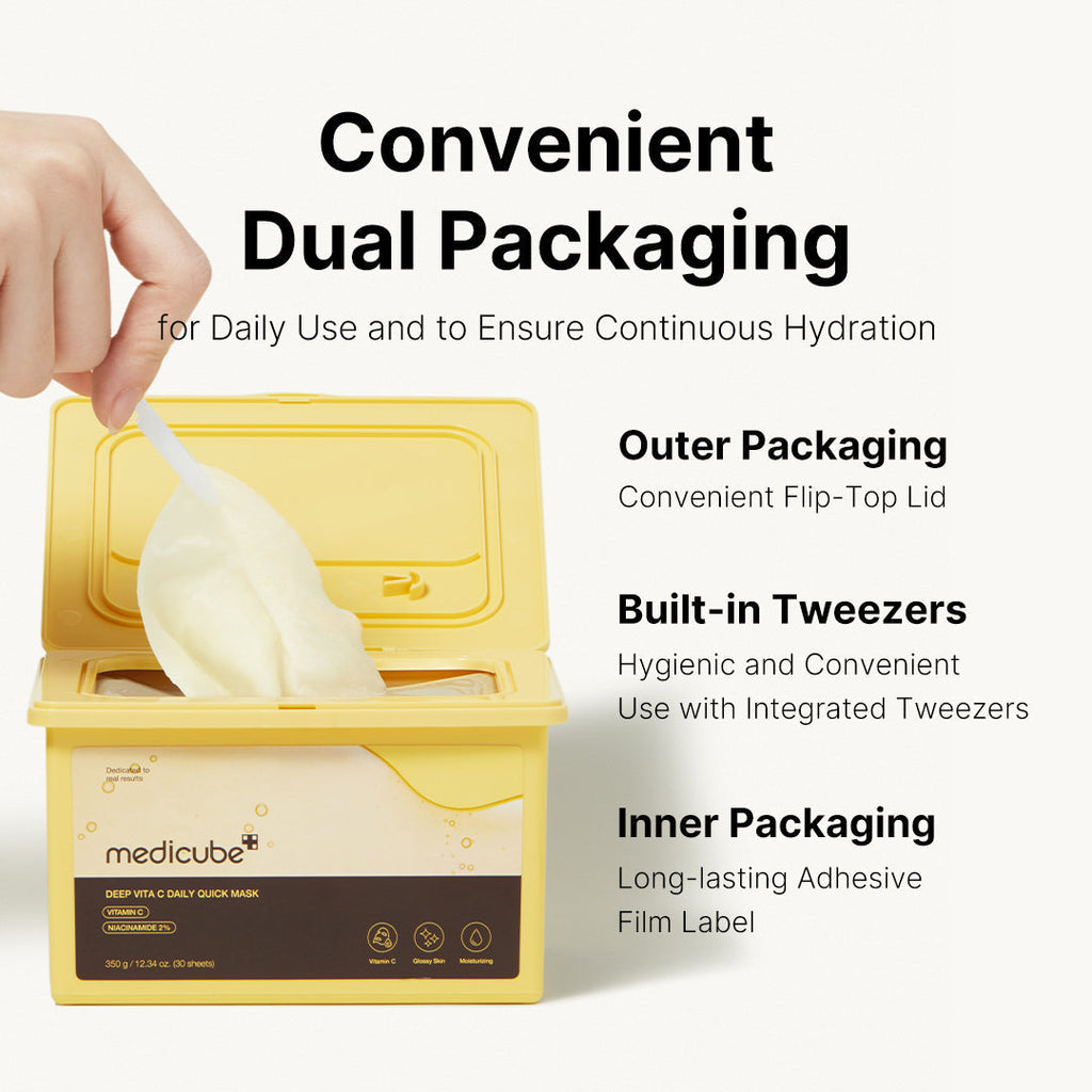 [Subscr.] Deep Vita C Daily Quick Masks - medicube.us
